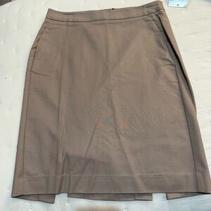 George & Martha Women’s Tan Twill Skirt NWT Size 2